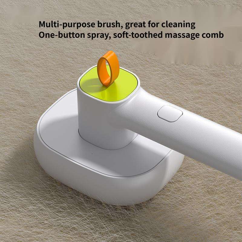 Pet cat and dog soft teeth electric massage spray care steam comb anti floating hair cleaning products