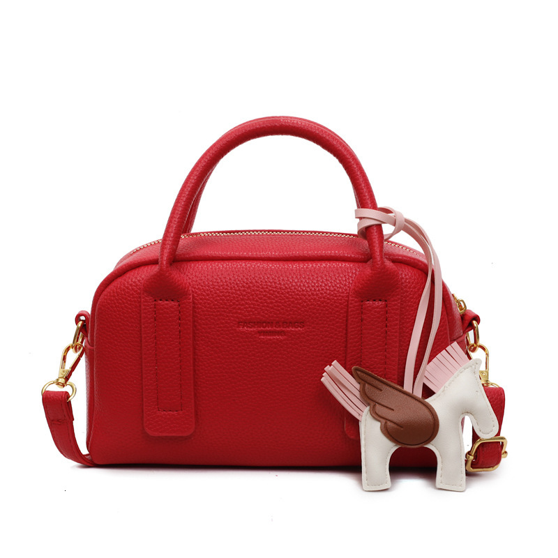 Fashion Handheld Boston for Women 2025 New Edition, Small and High Quality Texture, Versatile Single Shoulder Crossbody Bag