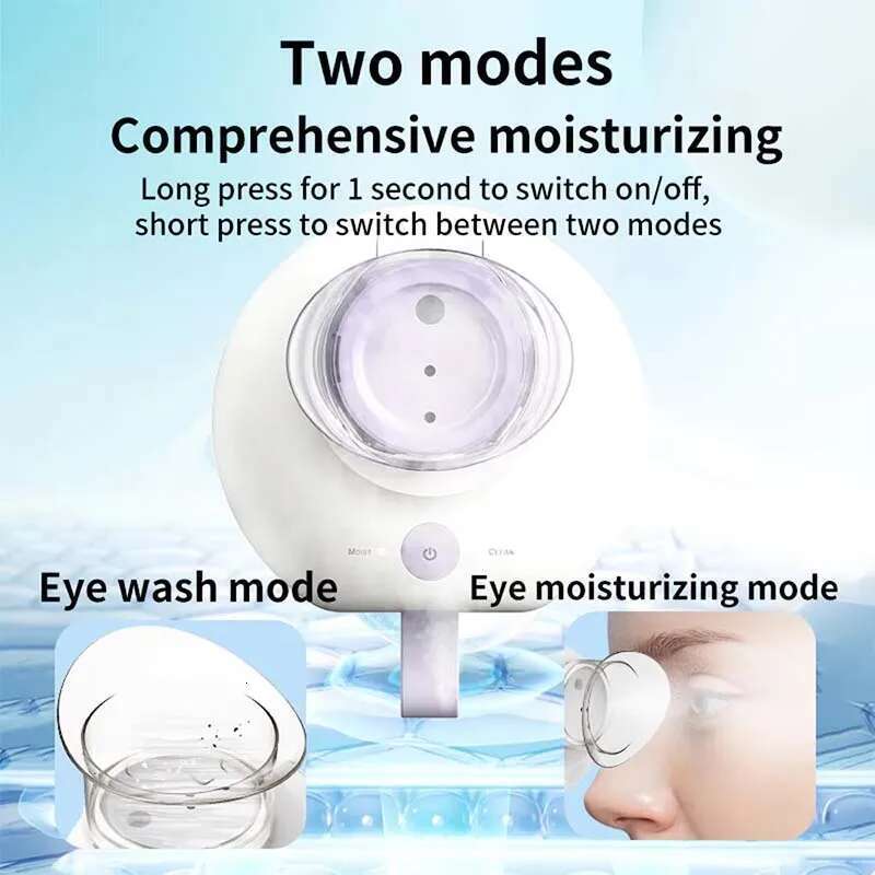 Mist Instrument Washing Spa Nano Drop Moist Nebulizer Relieve Fatigue Moisturize Eyes Nano-Level Spray Eye Wash Station