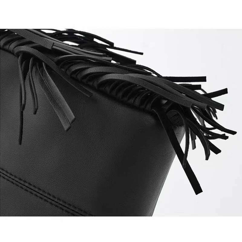 2025 New Retro Women Shoulder Black Leather Fashion Crossbody Bag Casual Outdoor Ladies Handbag