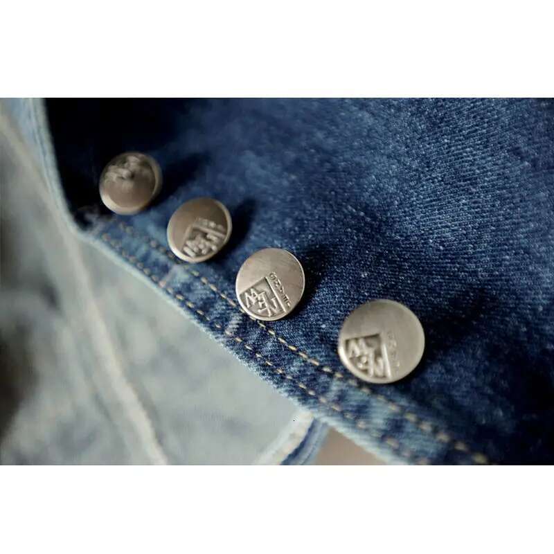 PTKPCC Casual Female Tops Women Denim Vest Jacket Spring Autumn Clothes Sleeveless Short Jeans Waistcoats Single-Breasted 5Xl