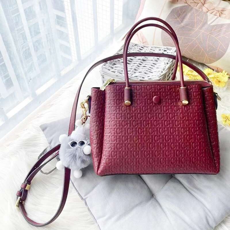 CH Letters Temperament Fashion Design Sense Hundred Brand Women's Bag Shopping Handbag Elegant Crossbody