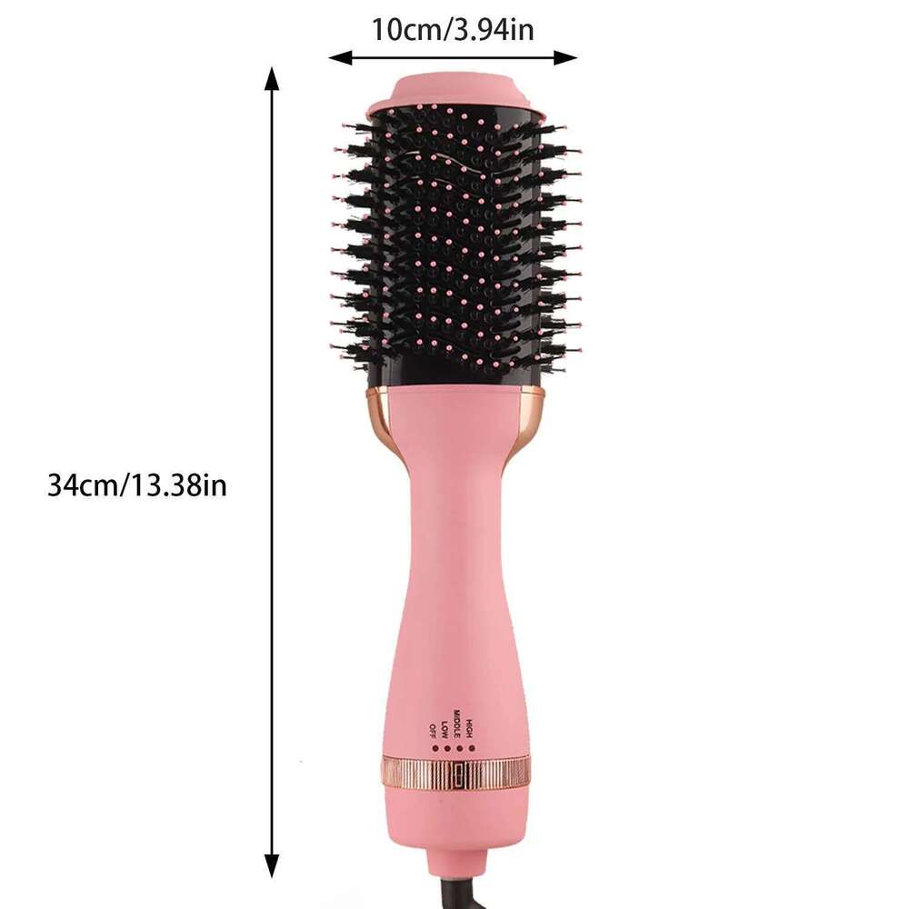 Hair dryer, negative ion curling, dry and wet dual-purpose straight curler, hot air comb, Christmas Day style