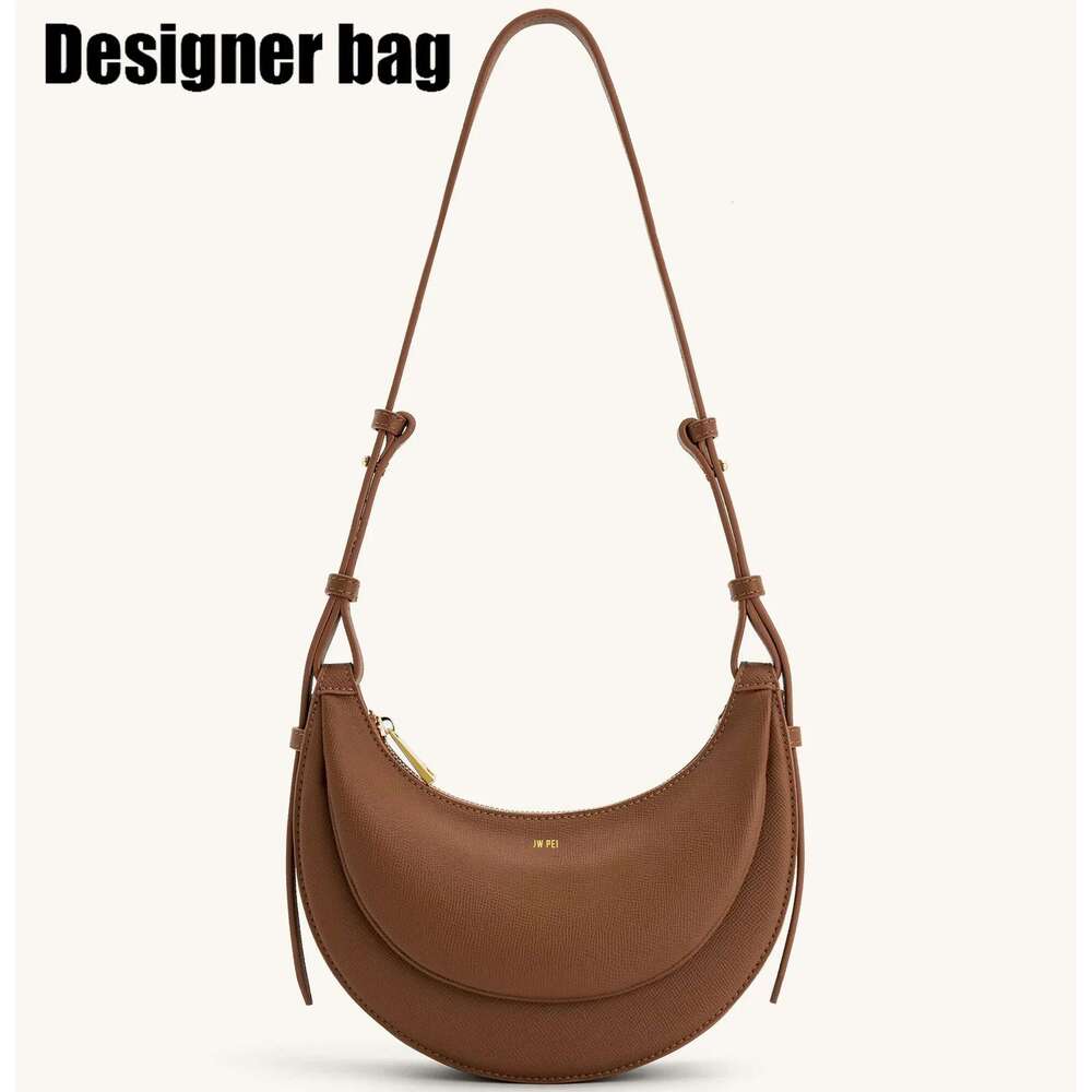 1Pcs JW PEI New Half Moon Women's Crossbody Large Capacity Commuter Niche Design Bags Premium Underarm Waist Bag