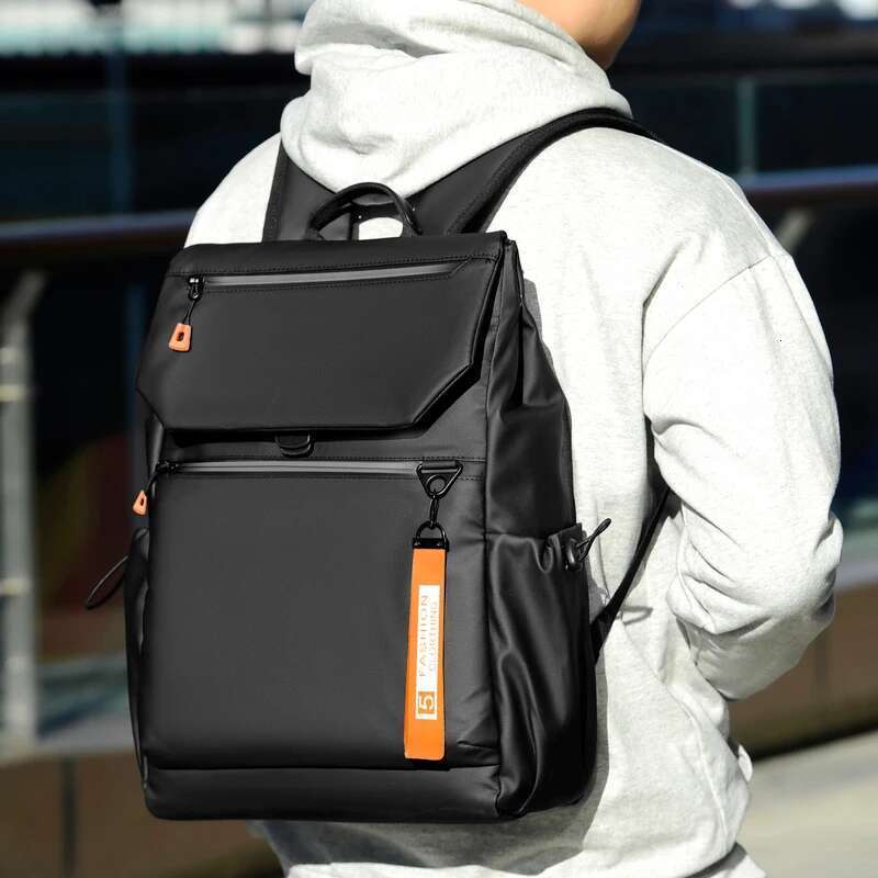 Unisex Waterproof Nylon Multifunctional Daypack For Travel Stylish School Backpack With Pockets