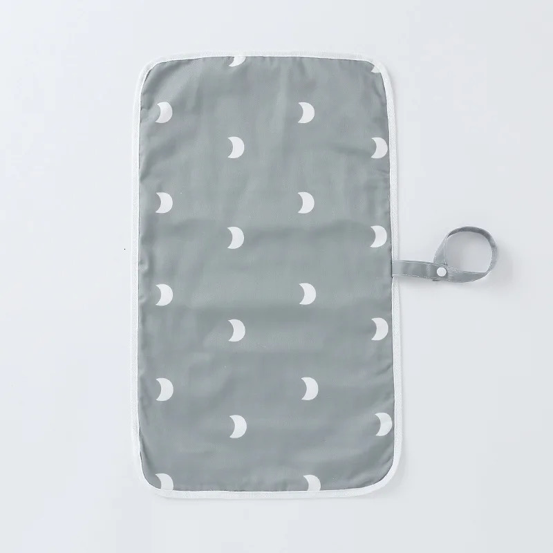 HappyFlute 35*60CM Washable Baby Diaper Changing Mat Soft 100%Polyester Portable Changing Pad Waterproof Cover Mattress For Baby 250515
