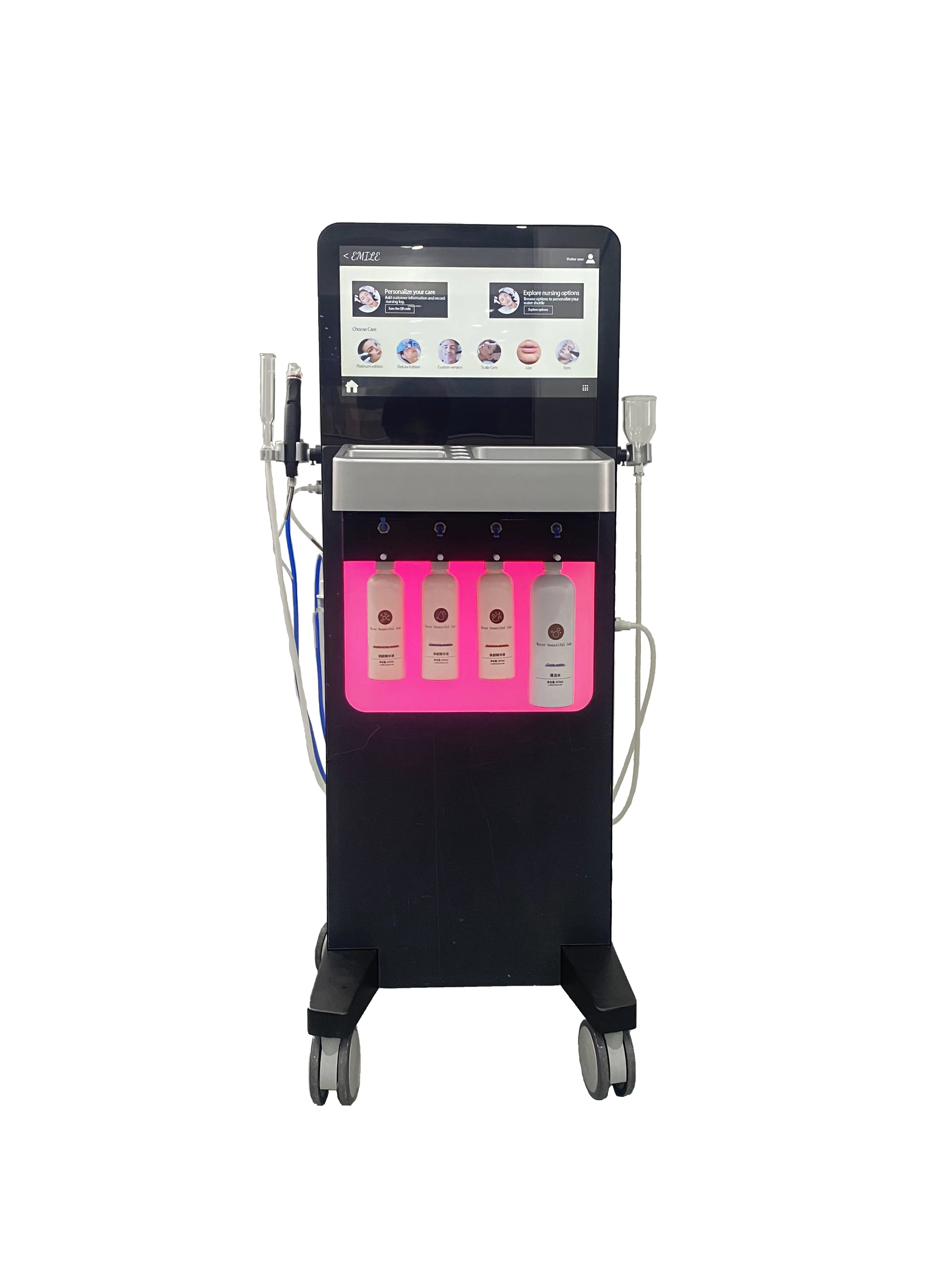2025 Advanced Face Diomonder Hydra Beauty Facial Syndeo Machine Oxygen Jet Pore for Sale Hydro Therapy Dermabrasion Acne Removal Skin Rejuvenation hyd