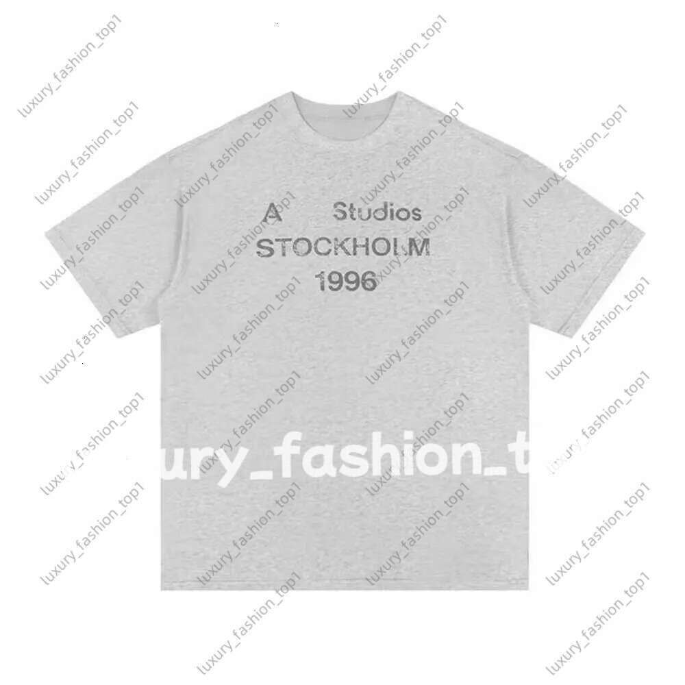 acnes t shirt Designer T Shirts Mens Womens T-shirts Loose Tees Tops Man Casual Shirt Streetwear Shorts Sleeve Polos Tshirts Size S-XL Pure Cotton Top acn t shirt c22