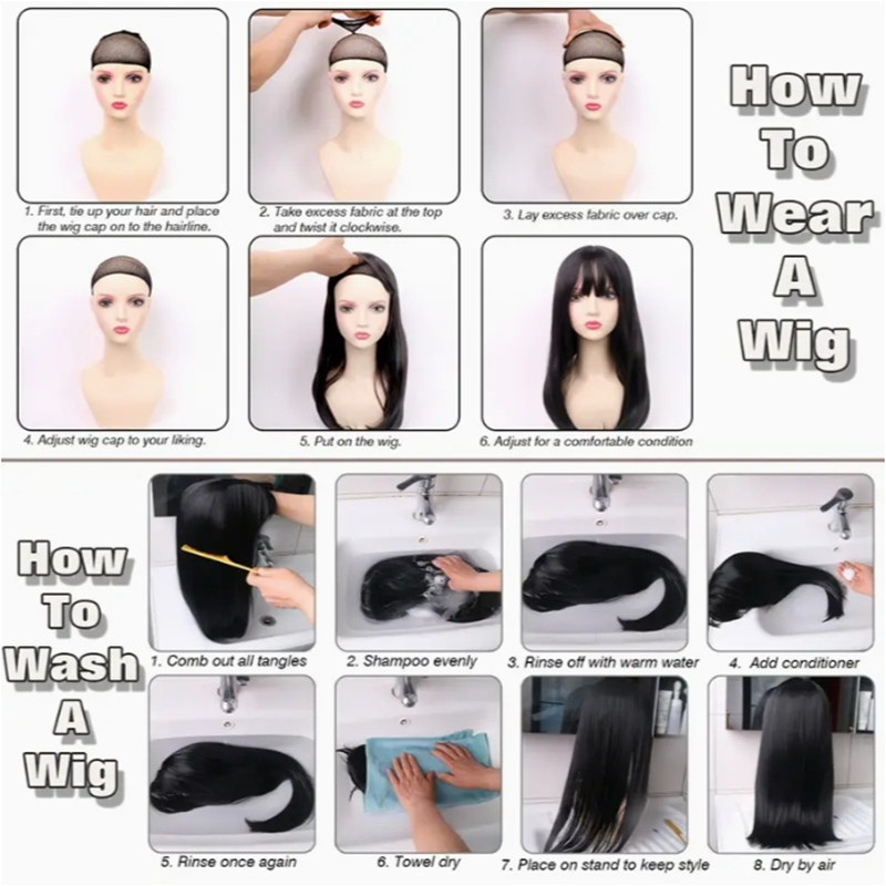 Thermal Fibre 4-Inch Stylish Pixie Bob Wig Natural Looking Short Browns with Layers