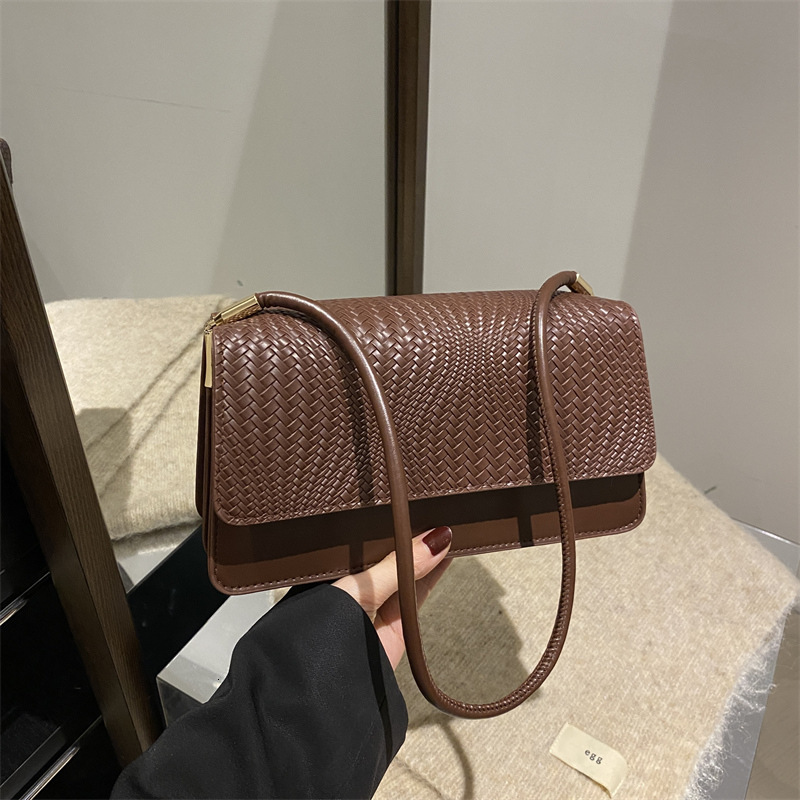 Free Delivery Designer Bag Women's Solid Color Simple Shoulder 2025 High End New Style Popular This Year Armpit Small Square For Women Luxury Bag