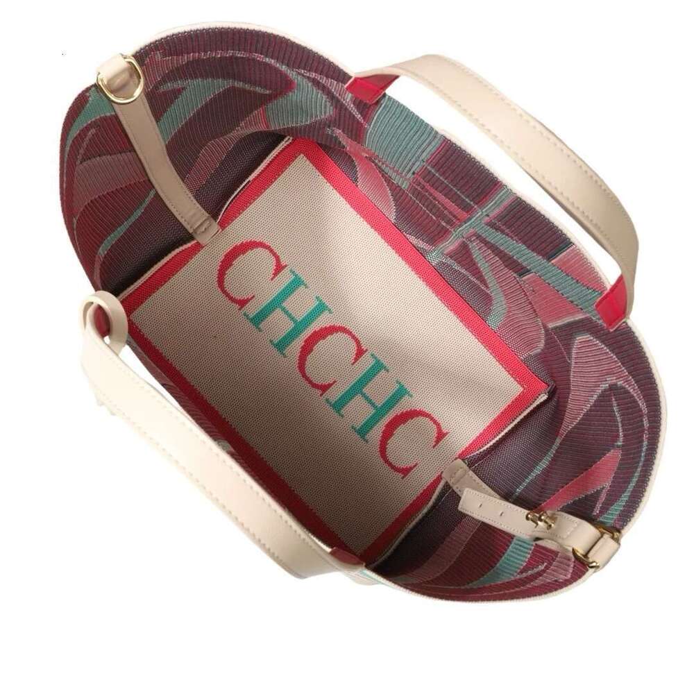 CH Handmade Large Capacity Women's Shoulder Bag Ladies Handbag Fashion Classic New Solid Color High-Quality Temperament
