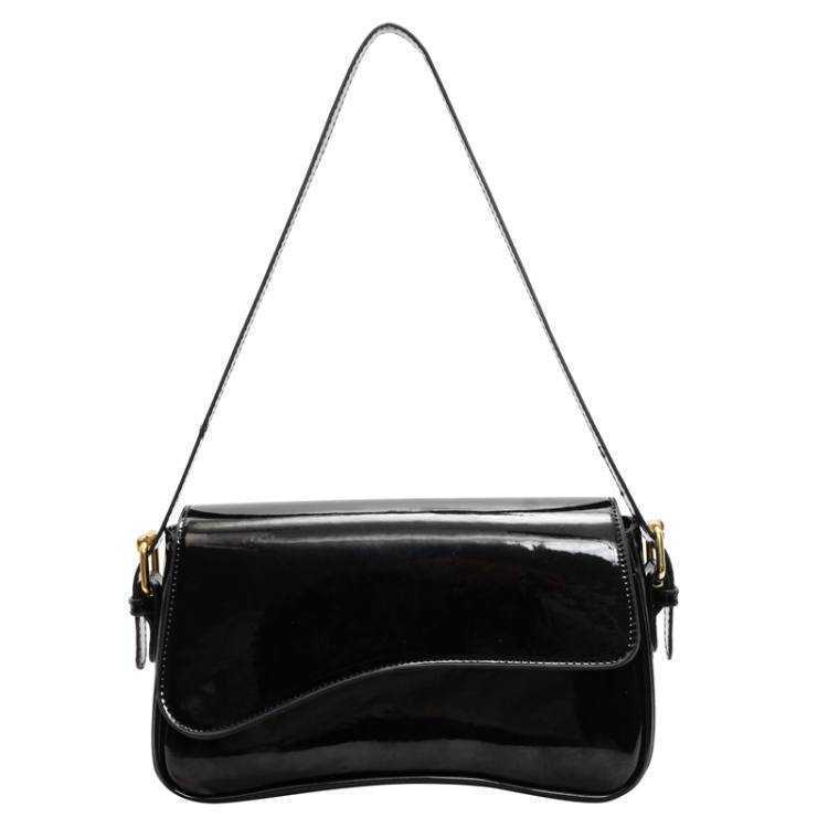 High quality new flip cover magnetic buckle shoulder bag for work and commuting Fashion and simple womens bag armpit bag diagonal cross handbag