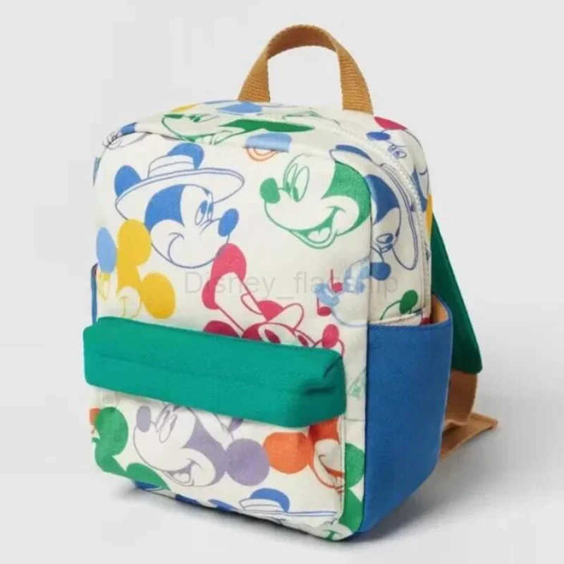 Disney Printed Cartoon Mickey Childrens Backpack Fashion Boutique Design Baby Kinderganter Schoolbag Kids Girl Boy Accessory BagXJ250515