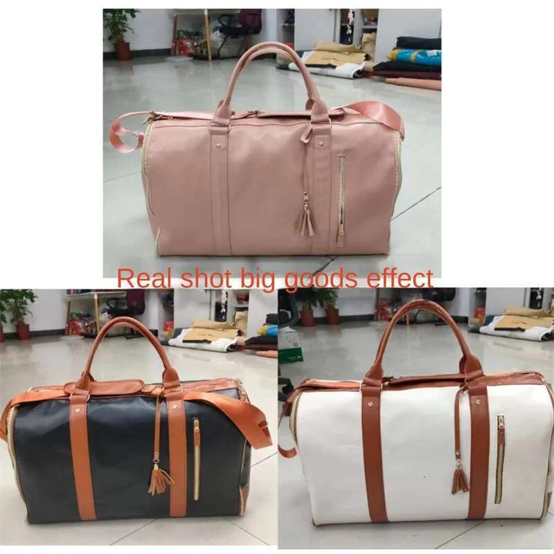 75L Large Capacity PU Foldable Travel Lightweight Traveling Duffel For Women Men Tote Carry On Lage Bag