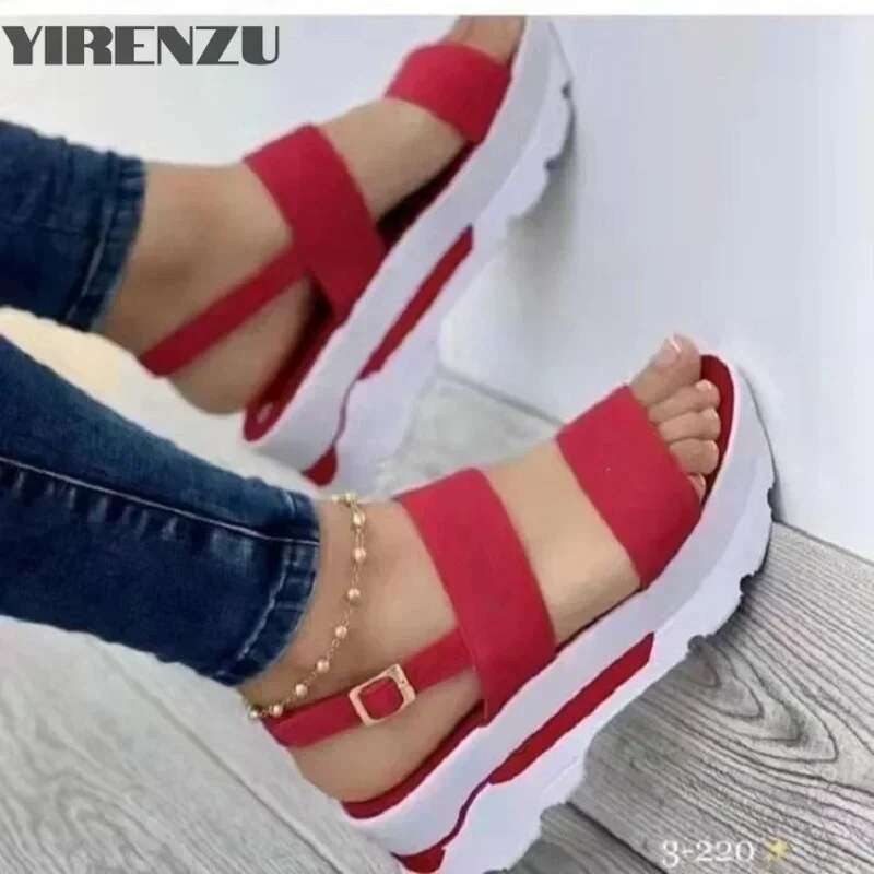 Lightweight Wedges For Women Sandals Platform With Heels Sandalias Mujer Casual Summer Shoes