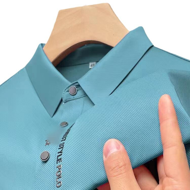 2025 Summer New Men's Breathable Fashion Designer Designs Outdoor Trendy T-shirt Polo Clothing