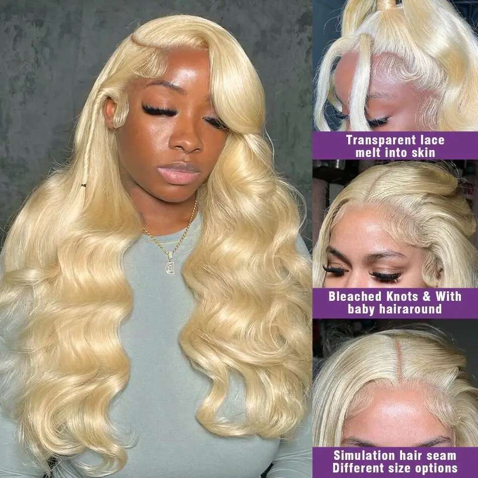 613 Hd Frontal 13X6 Human Body Wave 30 Inch 250 Density Brazilian Hair Black Women Choice 13X4 Lace Front Wig
