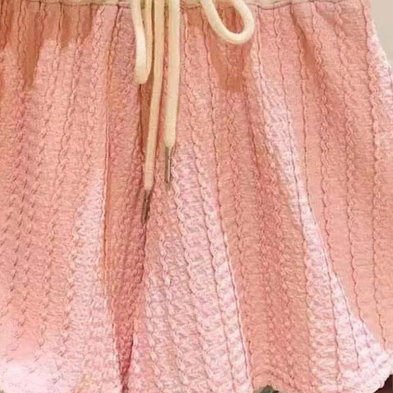 1Set Summer Baby Girls Clothes Kids Cute Sweet Casual Short Sleeve TopShort Pant Outfit Sets Children Comforts Sportswear 250515