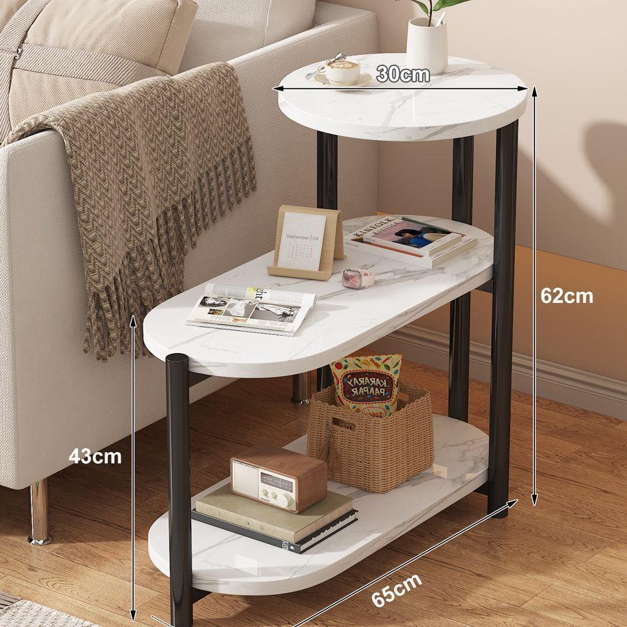 B5156 Light luxury simple living room table multi-layer side table small apartment home small table