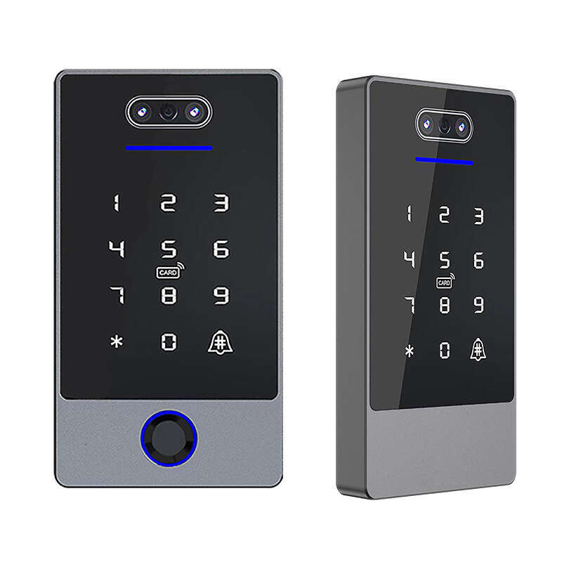Waterproof facial access control hine, intelligent fingerprint glass office attendance lock, all locked