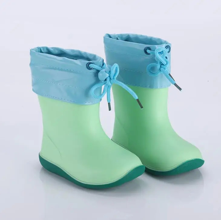 Children Shoes Toddler Infant Kids Baby Boys Girls PVC Rain Boots Waterproof Non-Slip Shoes Kids Shoes 250515