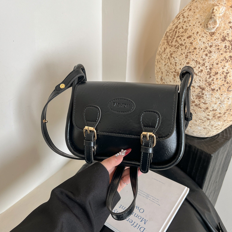 Free Delivery Designer Bag 2025 Winter Women's Maillard Single Shoulder Crossbody Large Capacity Texture Versatile Small Square Bag Luxury Bag