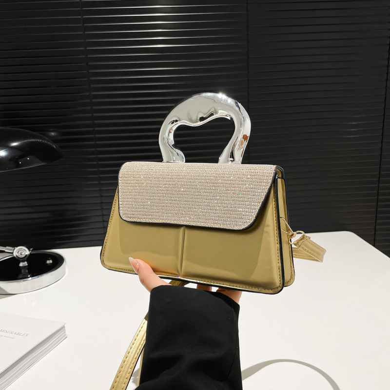 Beautiful Luxury Bag Handbag Women Western Style Crossbody Bag 2025 Casual New Free Delivery Designer Bag New Style Fashionable Simple And Trendy Hand