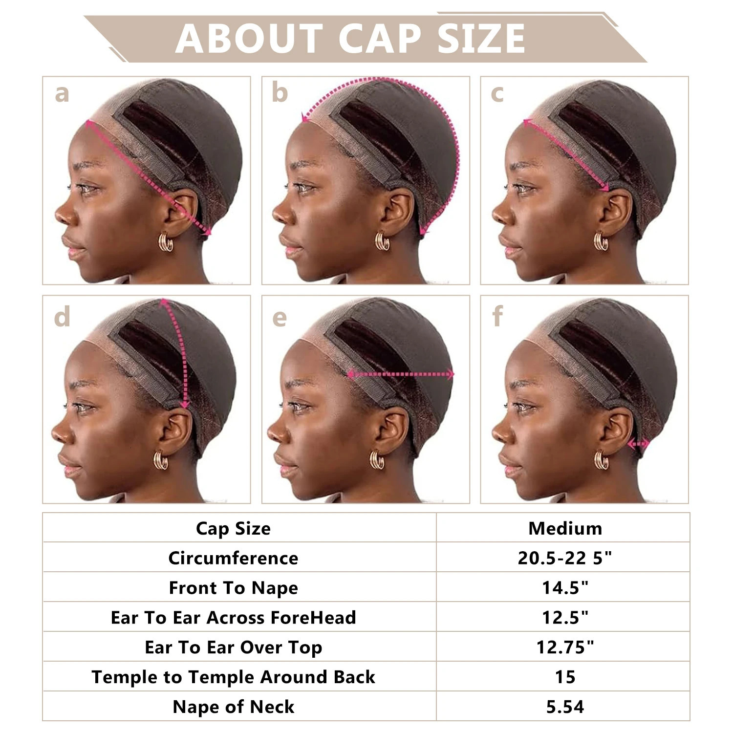 Wig Cap with Grip Band for Keeping Wigs in Place More Full Cap-wide Transparent Lace for Lace Front Wigs 250513