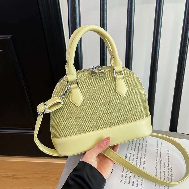 Trendy Minimalist Vintage Messenger Bag - Chic Solid Color Crossbody Purse With Letter Design