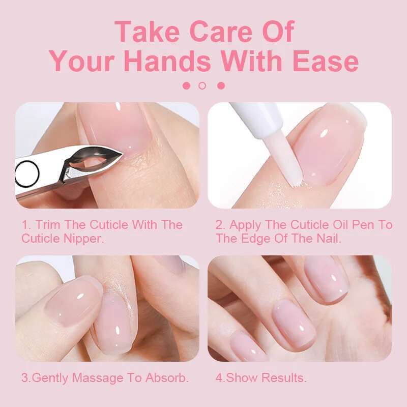 40PCS Cuticle 15 Smell Nourishment Oil Pen Treatment Revitalizer n Nourish Manicure Nail Care Product Set