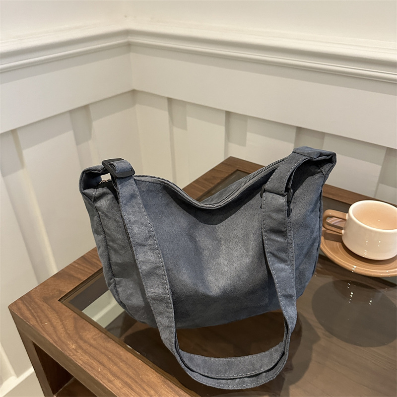 Free Delivery Designer Bag Leisure Crossbody 2025 New Simple Large Capacity Oxford Cloth Underarm Tote Premium Women's Shoulder Luxury Bag