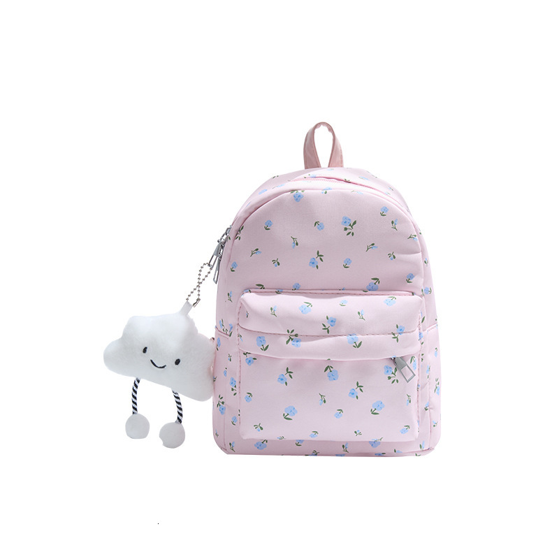 Ins Forest New Free Delivery Designer Bag Small Fresh Floral Wind Girl Luxury Bag College Student Travel Backpack Female