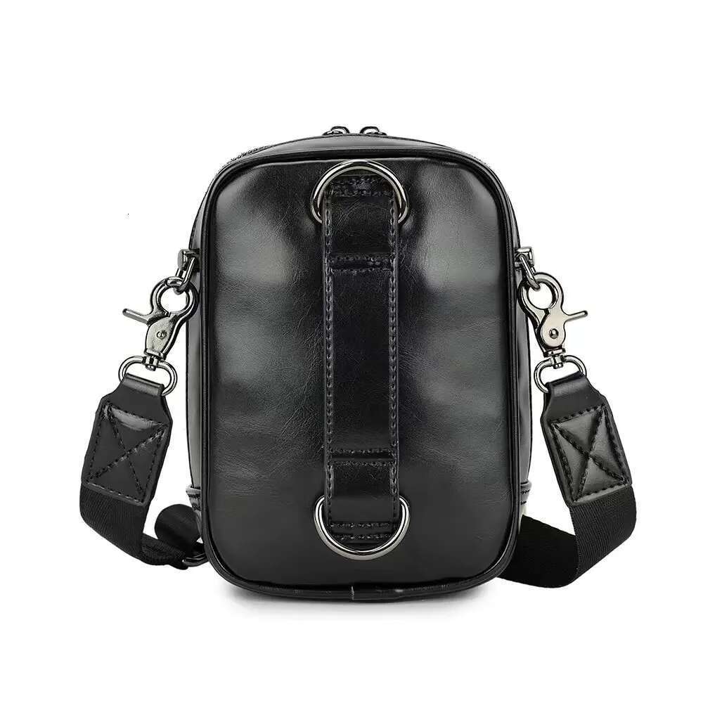 2024 Personalized Black Skull Skeleton Shaped Crossbody Handbag Sling Bag For Men