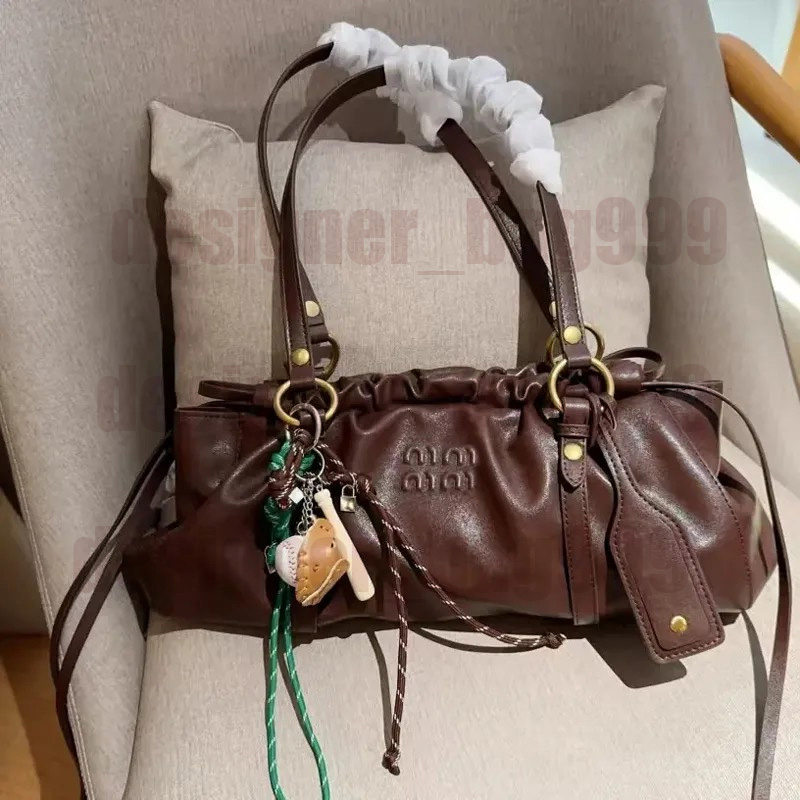 Designer Bag Shoulder Bag Nappa Leather Handbag Vintage Hardware Letter Tote bag Classic Black Underarm Bag Luxury Bag High Quality Wallet Clutch Bag 10a