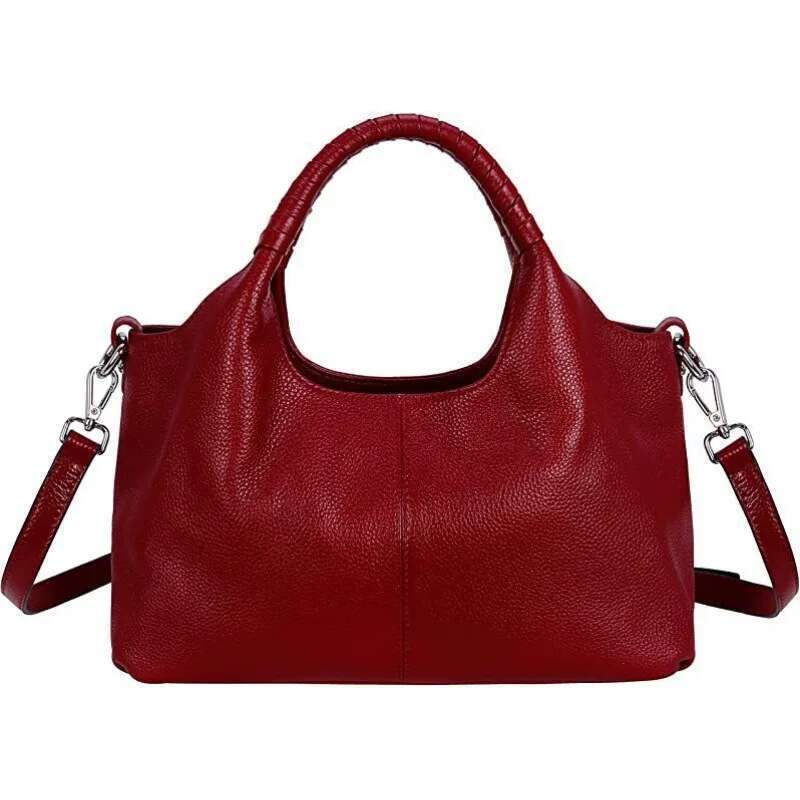 2025 New Casual Large Capacity Popular Women's Bag Simple And Versatile Soft Leather Crossbody Single Shoulder Handbag