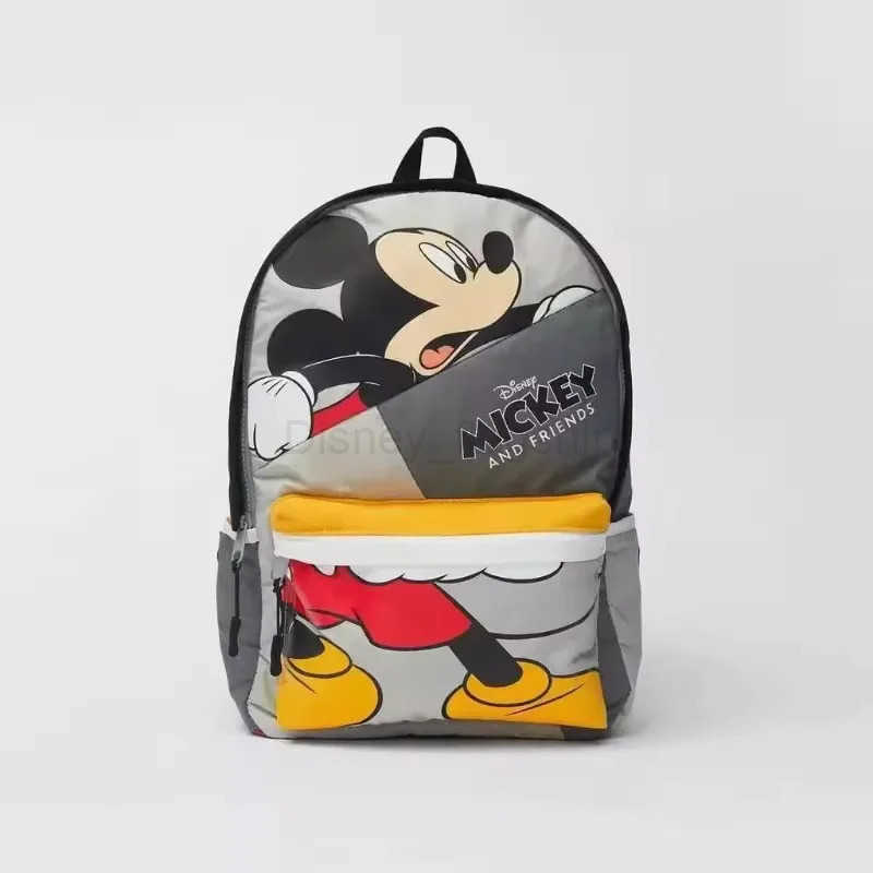 Disney Cartoon Mickey New Childrens Fashion Backpack Girls School Bag Casual Cartoon Men and Women Cute Fashion BackpackXJ250515