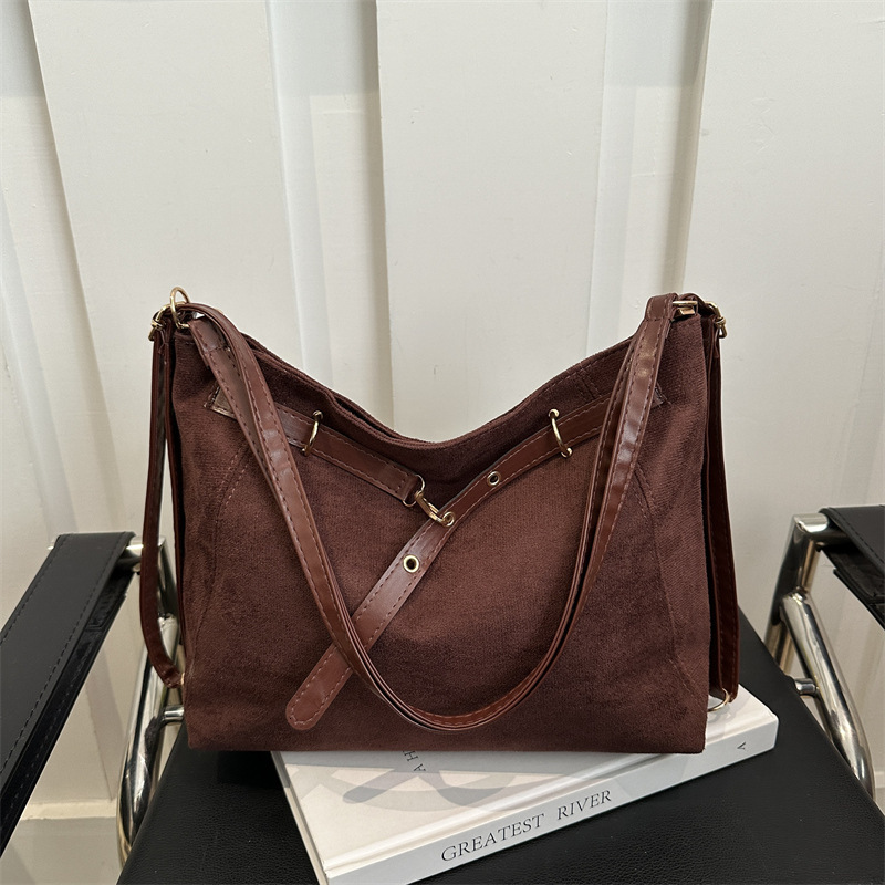 Free Delivery Designer Bag Korean High End Large Capacity Tote Autumn And Winter New Multifunctional Single Shoulder Diagonal Cross Commuting Backpack