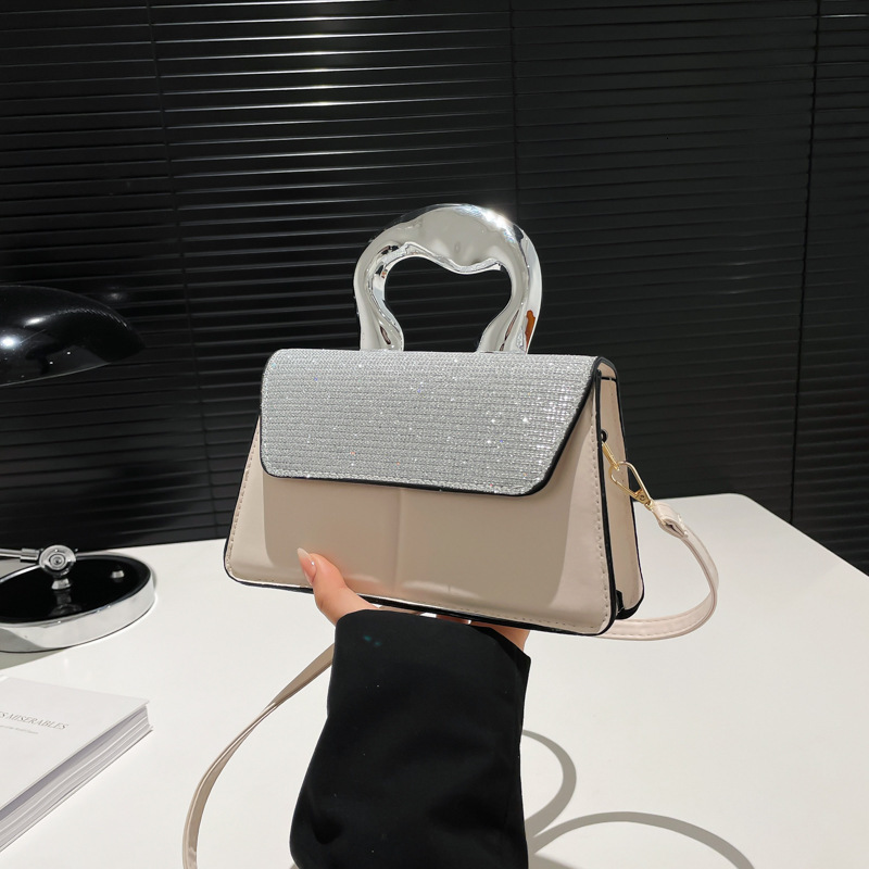 Beautiful Luxury Bag Handbag Women Western Style Crossbody Bag 2025 Casual New Free Delivery Designer Bag New Style Fashionable Simple And Trendy Hand