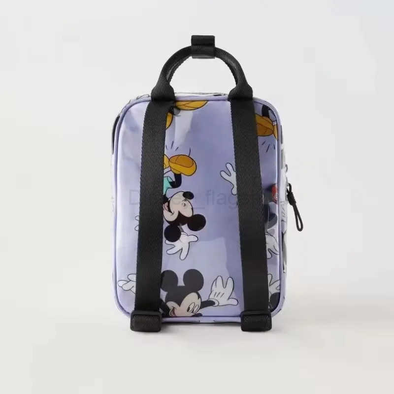 Disney New Childrens School Bag Girls Fashion Mickey Mouse Backpack Mini Backpack Cute School Bag Boys and GirlsXJ250515