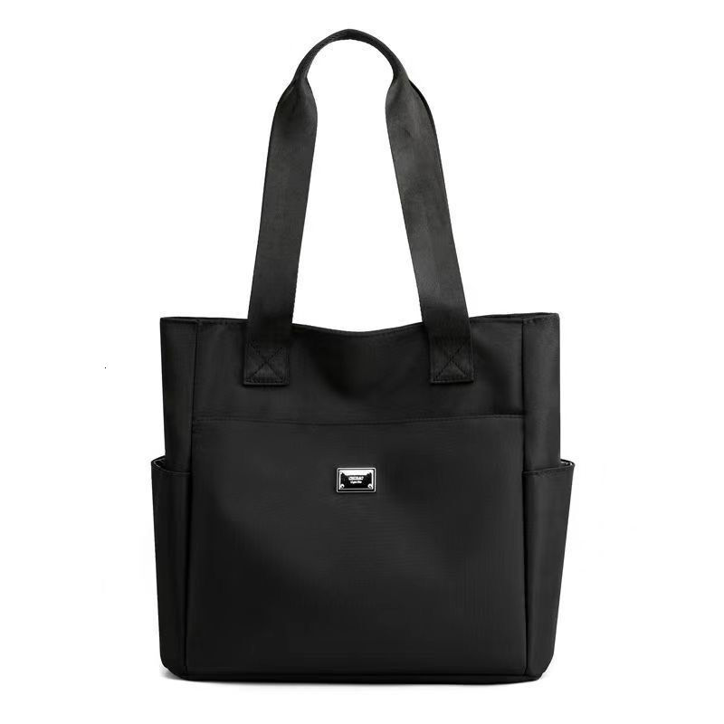 Top quality Brand High Quality New Large Capacity Cloth Oxford Butot Female Student Handheld Single Shoulder Big Bag New Free Delivery Designer Bag