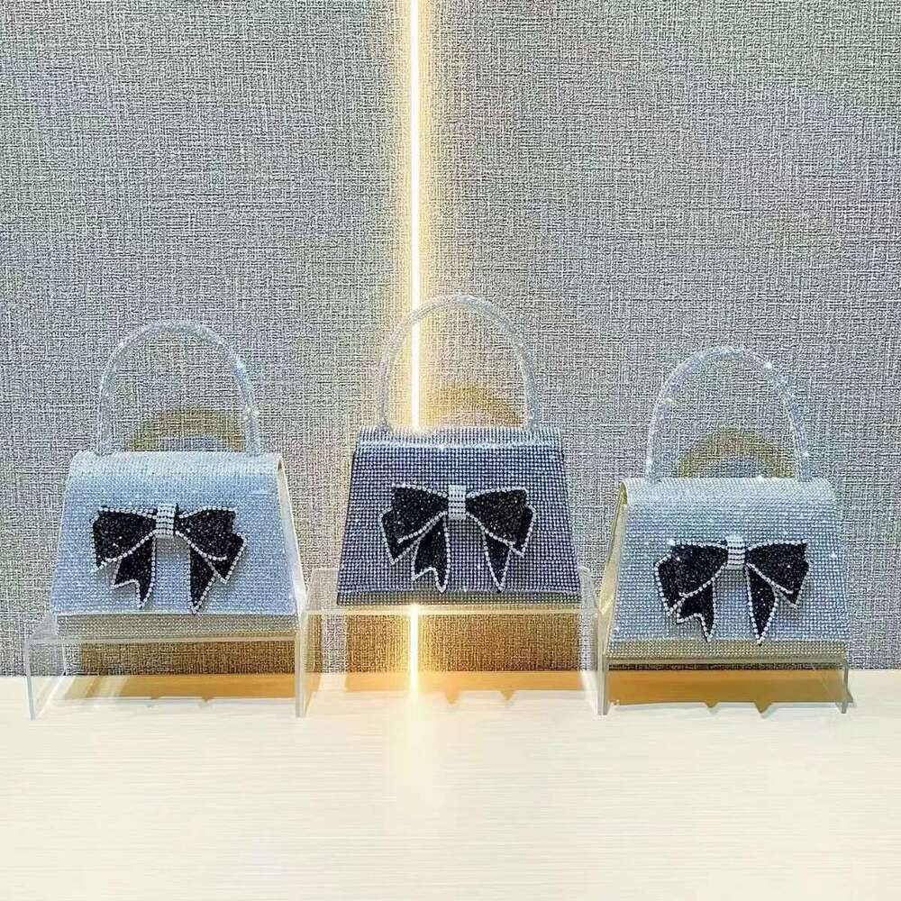 Fashion Square Women's Handbag Glitter Shiny Dias Evening Wedding Party Clutch Purse Female Crossbody Bag