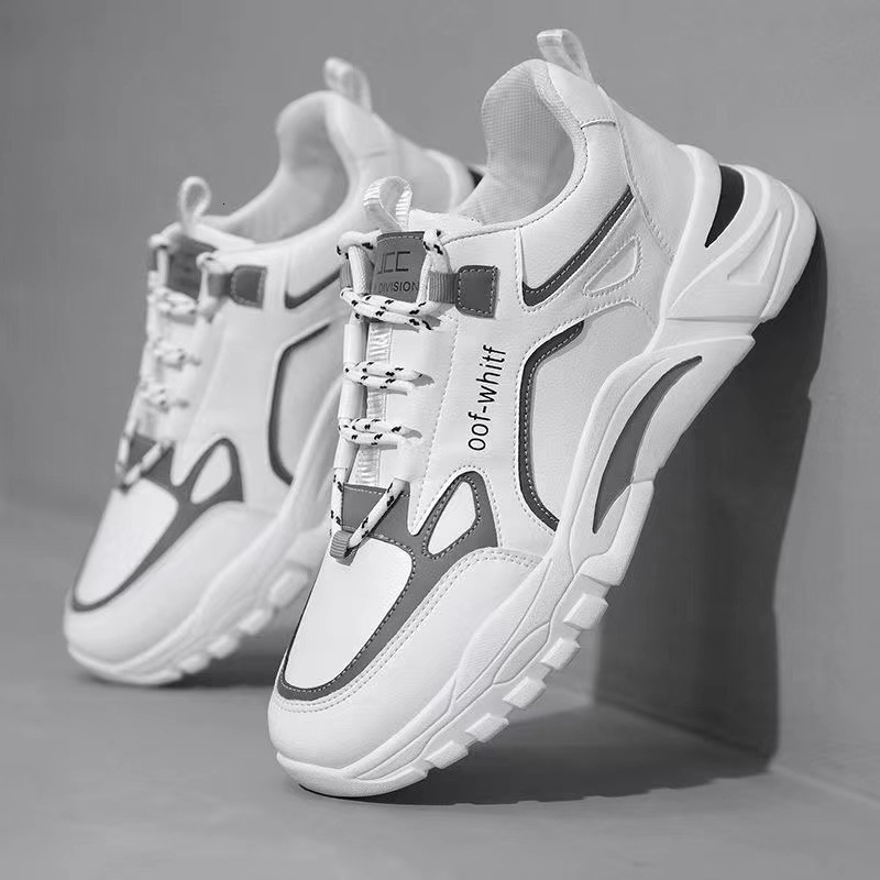 Men's trendy 2025 new casual sports fashionable Korean version running shoes, thick soled dad shoes