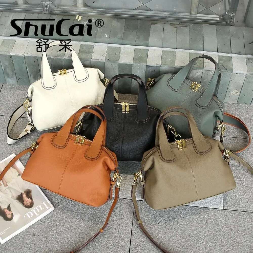 Genuine Leather Women's Designer Bag Fashion TOGO Cowhide Single Shoulder Crossbody Ladies Handbag For Women