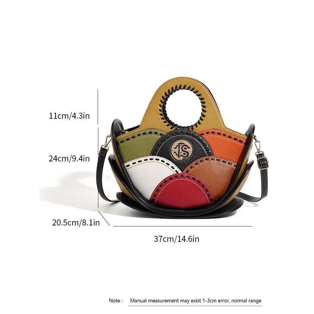 Woman Shoulder High-end Leather Purse Large Capacity Shopping Bag Fashion Designer Women's Top Handle Handbags Crossbody