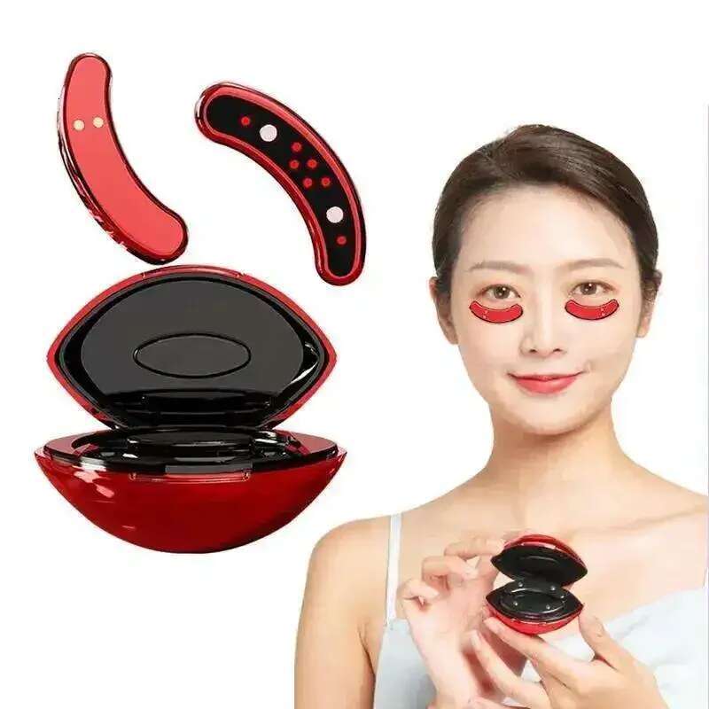 Mini 3D eye area care exercises device EMS LED EYE Patch Eye Skin Renew Anti Aging Device