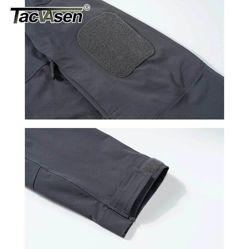 TACVASEN 1/4 Zip Lightweight Men's Long Sleeve T-shirts Wear Resistant Outdoor Training Work Shirts Pullover Tops Male