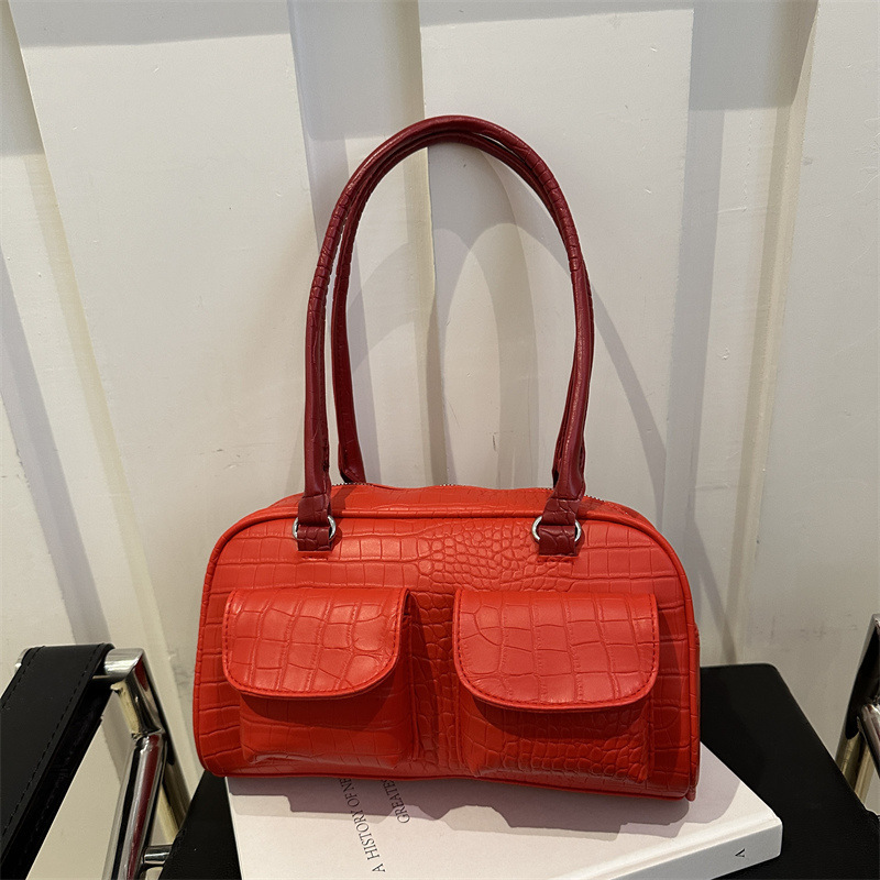 Free Delivery Designer Bag Advanced Underarm For Women 2025 Large Capacity Postman Commuter Handheld Boston Pillow Bag Luxury Bag
