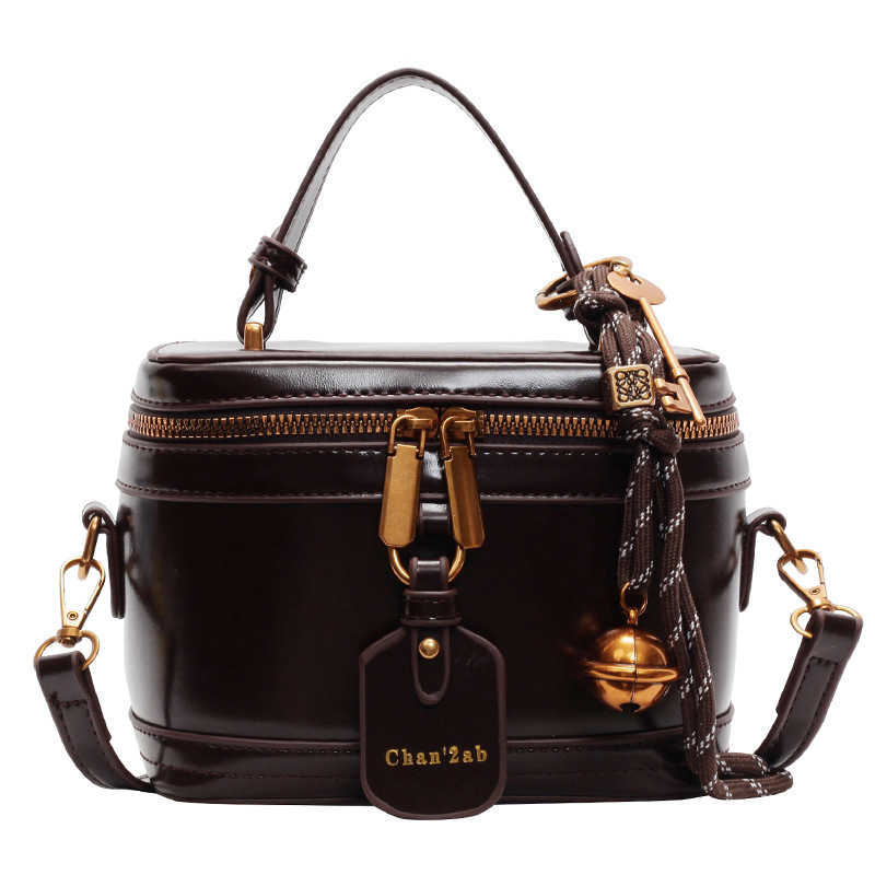 Autumn Winter Handheld Small Square Bag Box Bag Fashion Single Shoulder Cross Shoulder Small Commuter Womens Bag Korean Versatile