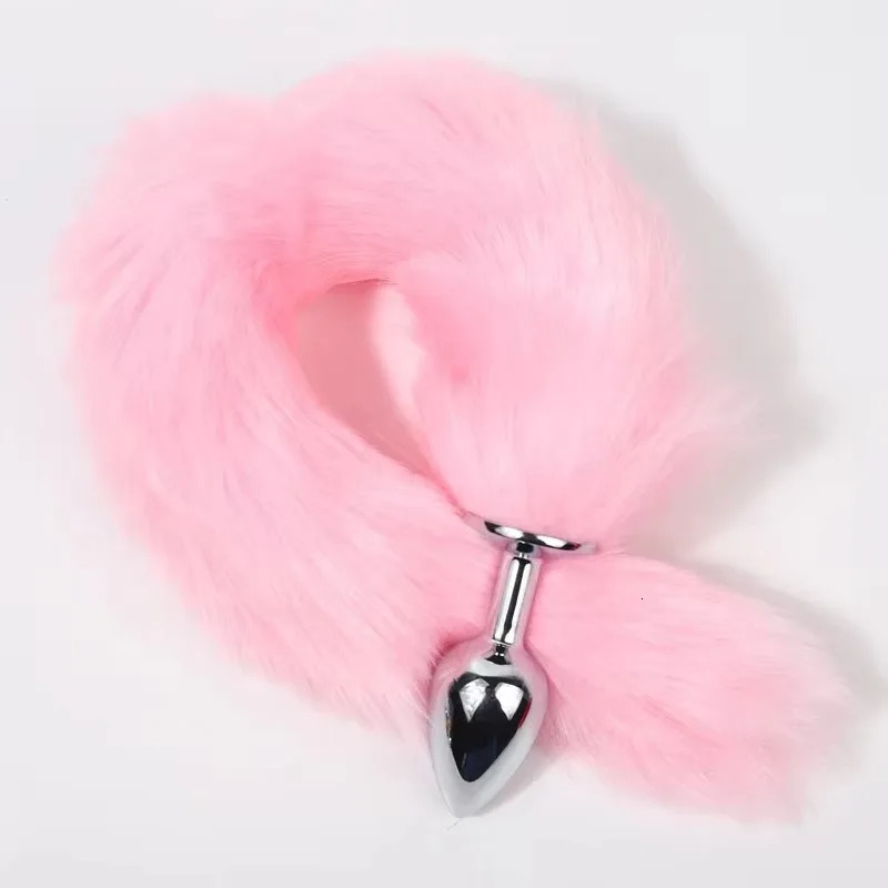 Anal Plug Metal Sexy Foxtail Anal Plug Role-play Sex Toy Male and Female Anal Plug Adult Game Couple Toys Sex Toys 250515