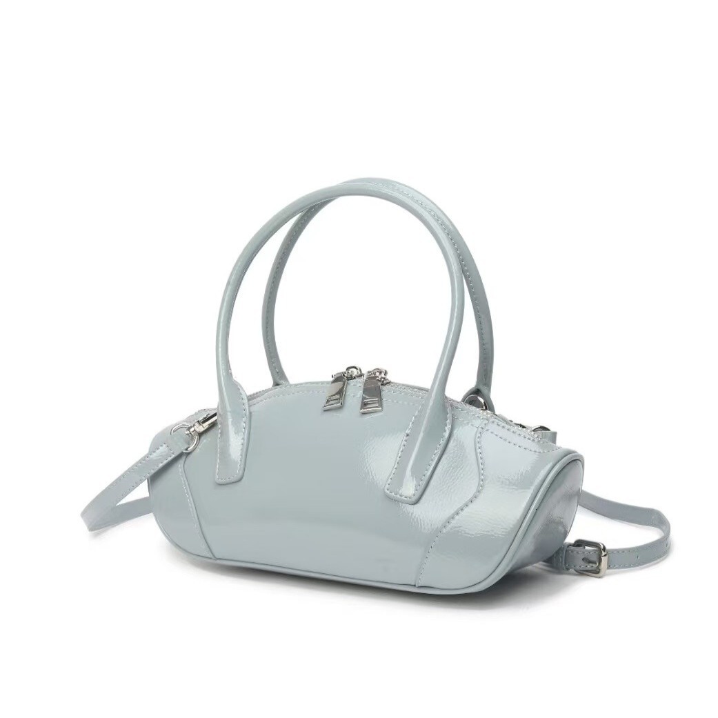 New women's high-end texture bag for spring and summer fashionable commuting bowling bag single shoulder crossbody bag exquisite handbag versatil
